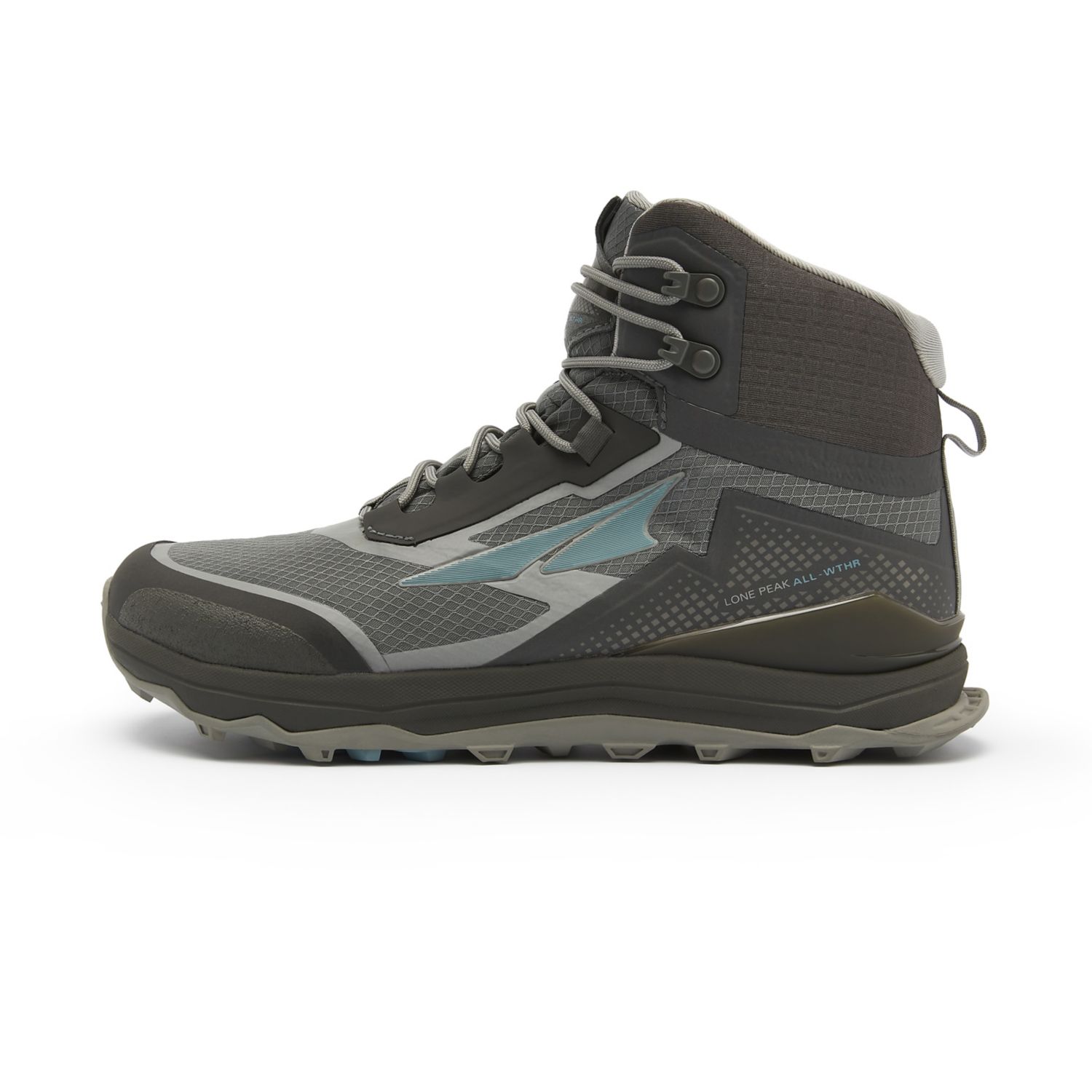 Altra Lone Peak All-wthr Mid Wanderstiefel Damen Grau Grün | Schweiz-59682709