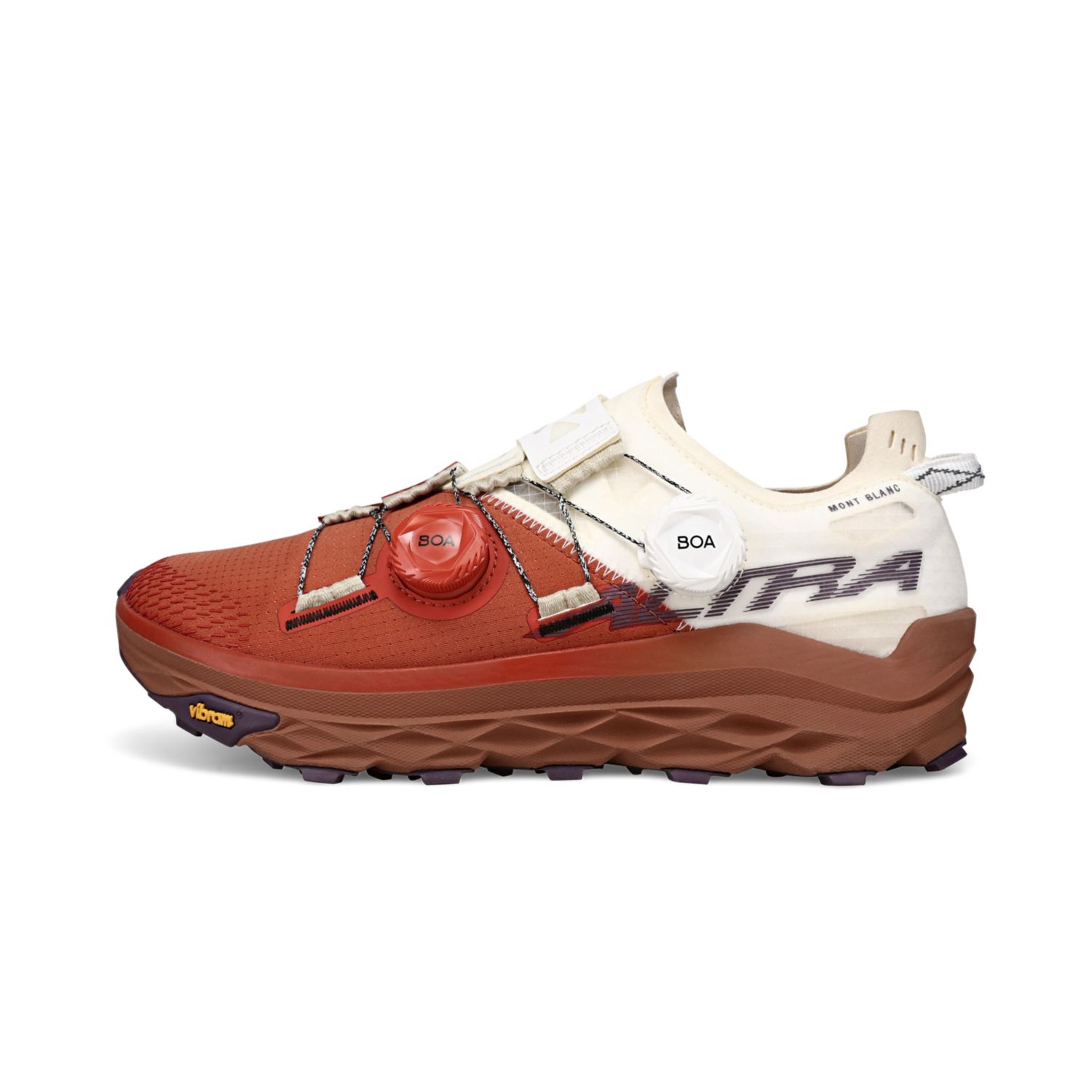 Altra Mont Blanc Boa Trailrunning Schuhe Damen Bordeaux | Schweiz-54273919