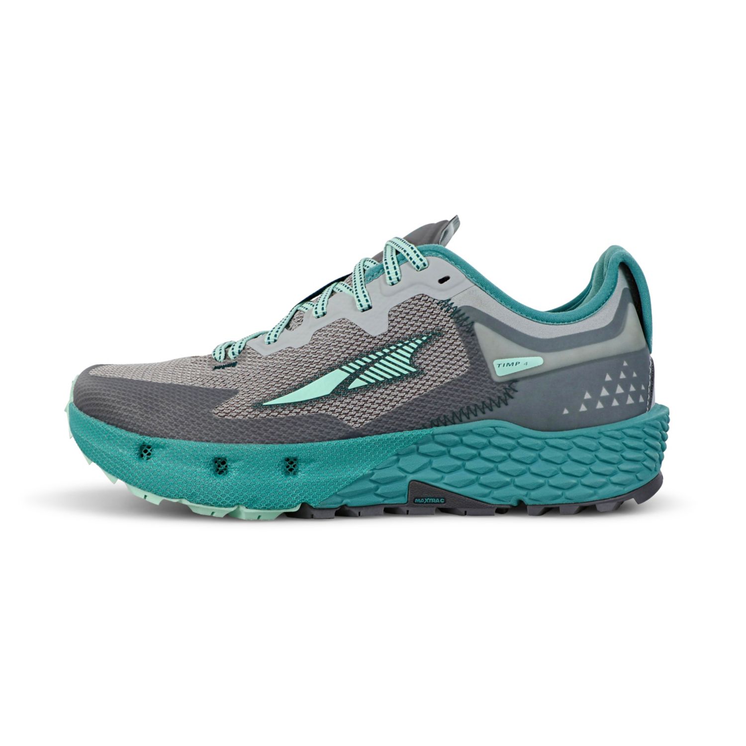 Altra Timp 4 Trailrunning Schuhe Damen Grau Türkis | Schweiz-41395789