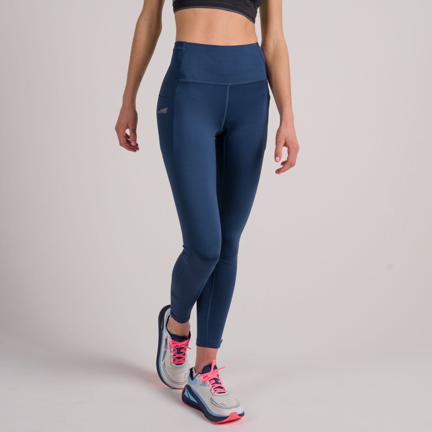 Altra Core Crop Laufhose Damen Blau | Schweiz-94152379