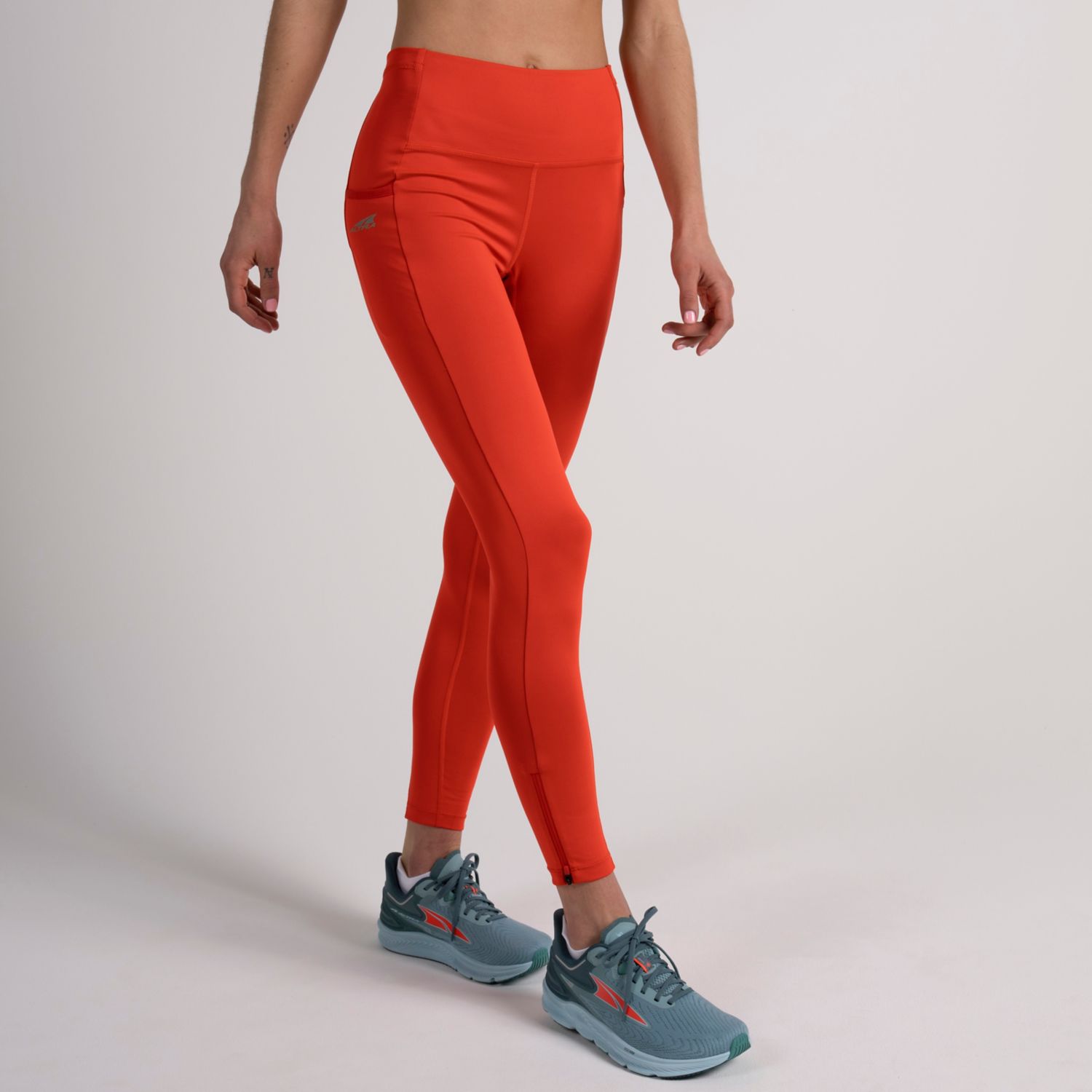 Altra Core Crop Laufhose Damen Rot | Schweiz-40136259