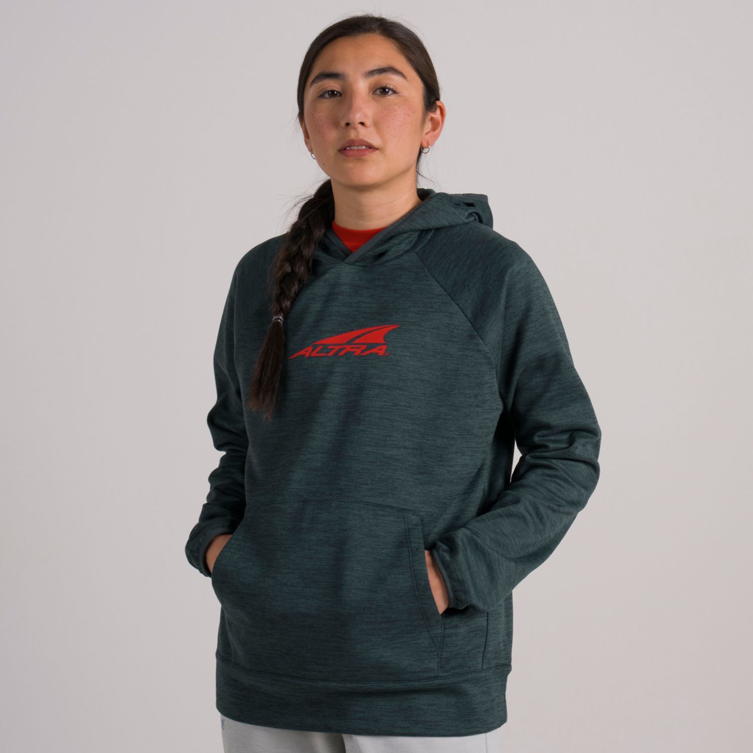 Altra Everyday Hoodie Damen Dunkelgrün | Schweiz-57893149