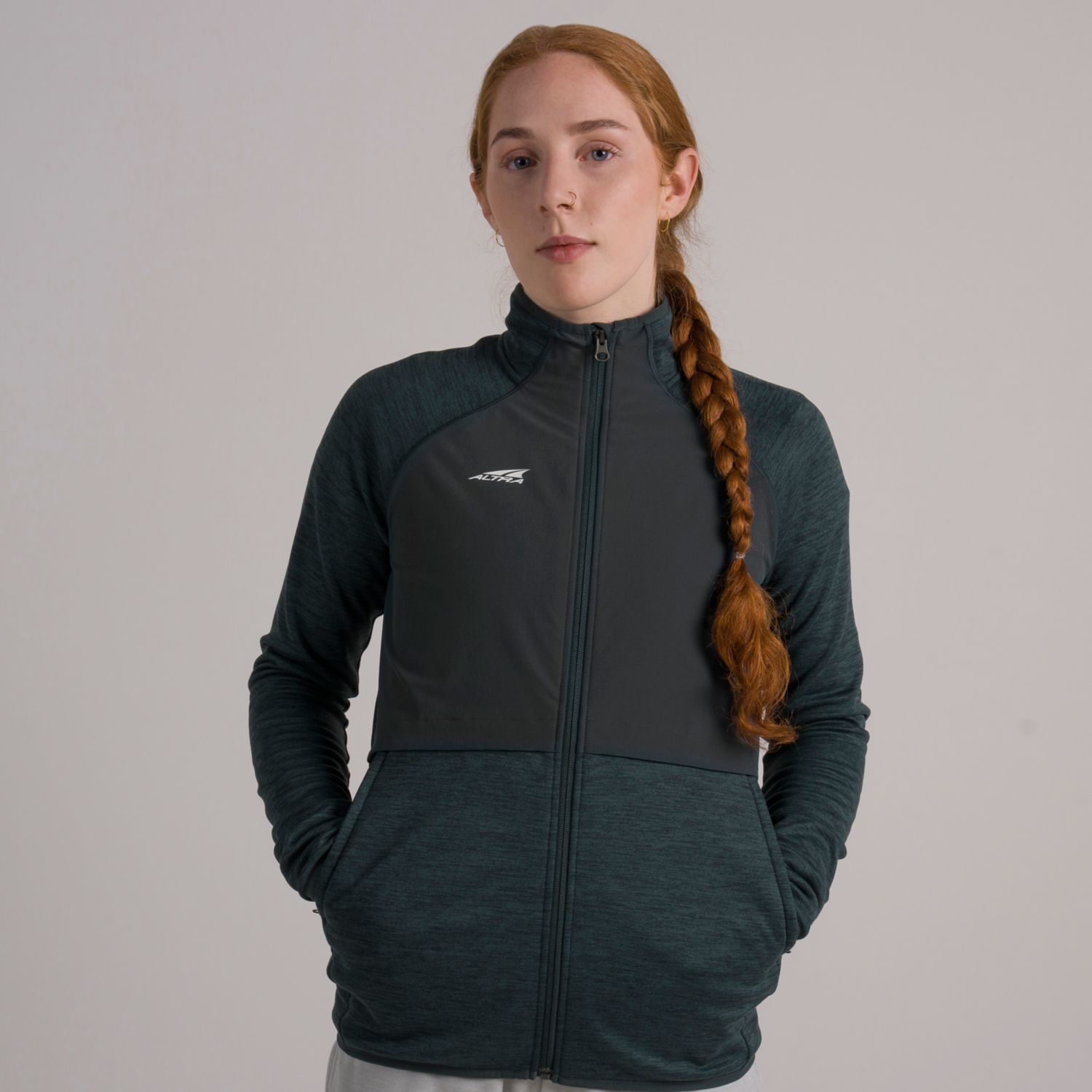 Altra Everyday Hybrid Laufjacke Damen Dunkelgrün | Schweiz-51709839