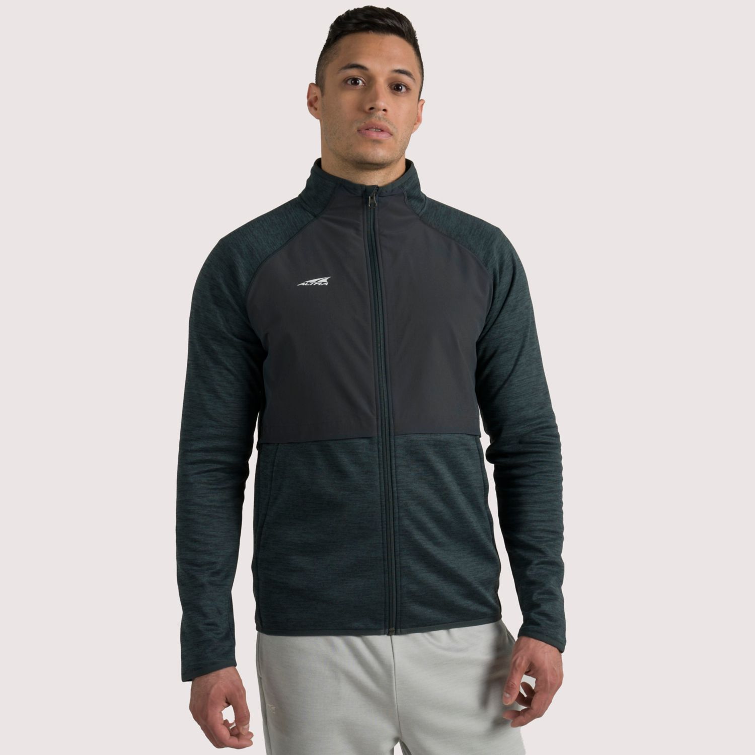 Altra Everyday Hybrid Laufjacke Herren Dunkelgrün | Schweiz-15867939