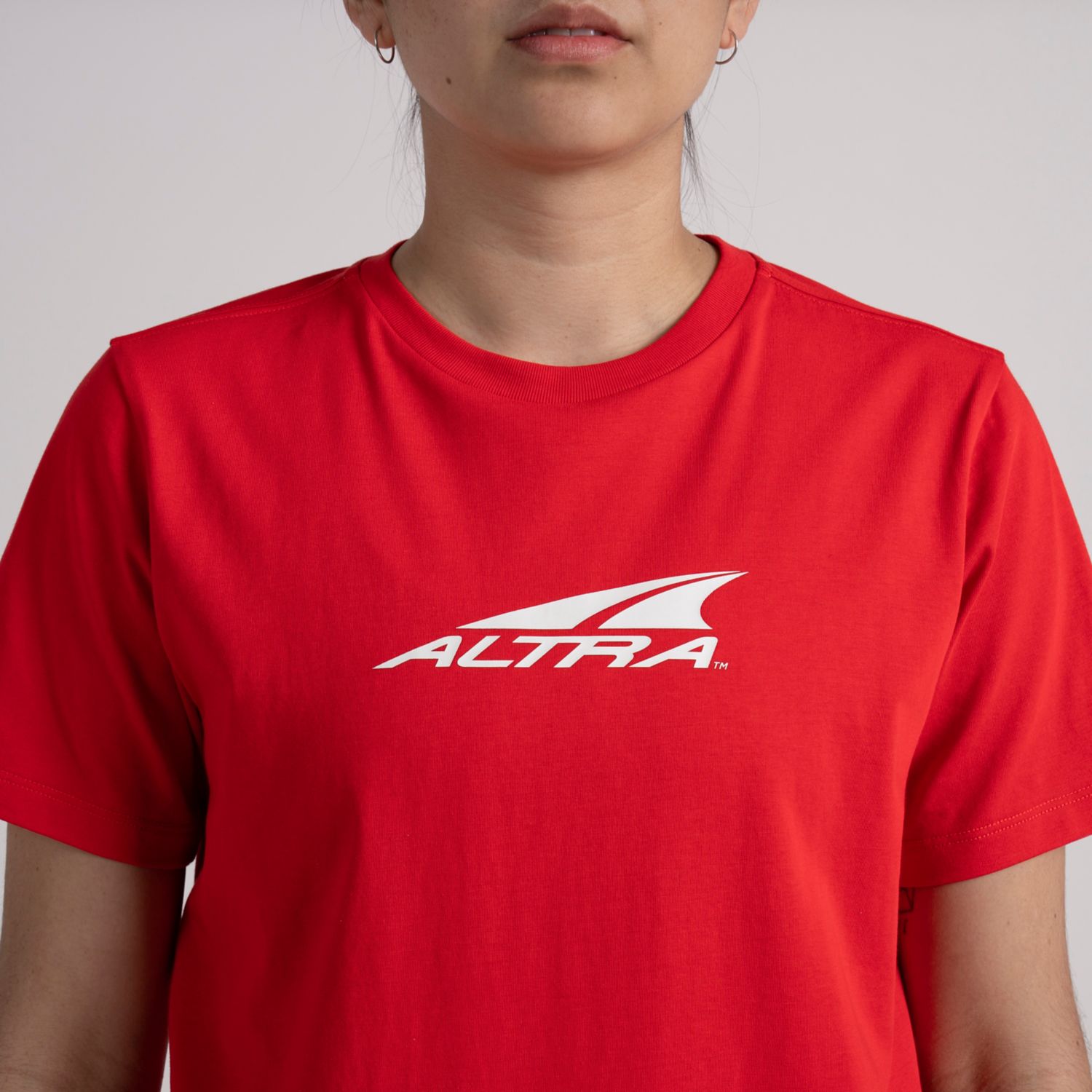 Altra Everyday Recycled T-shirts Damen Rot | Schweiz-98034269