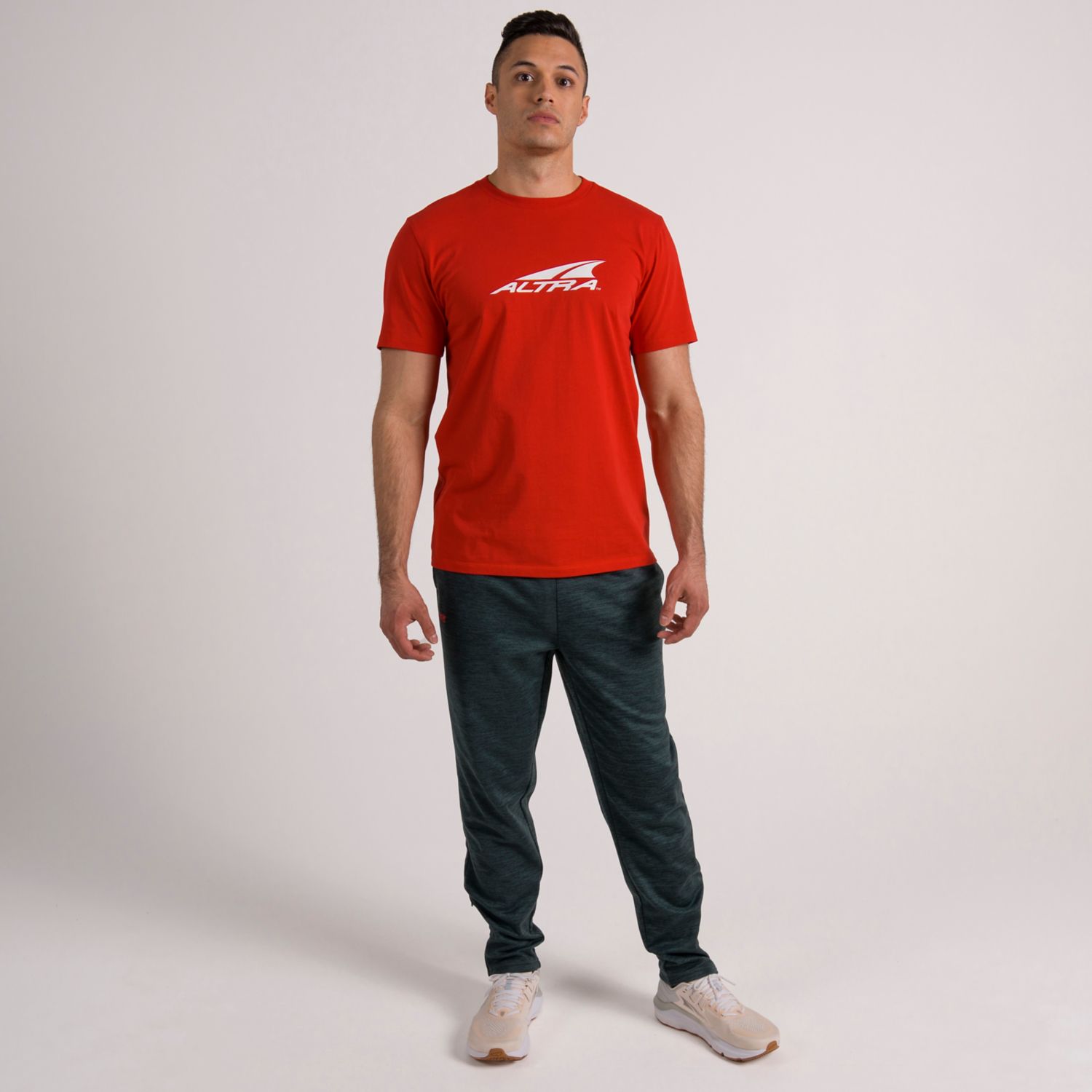 Altra Everyday Recycled T-shirts Herren Rot | Schweiz-76509139