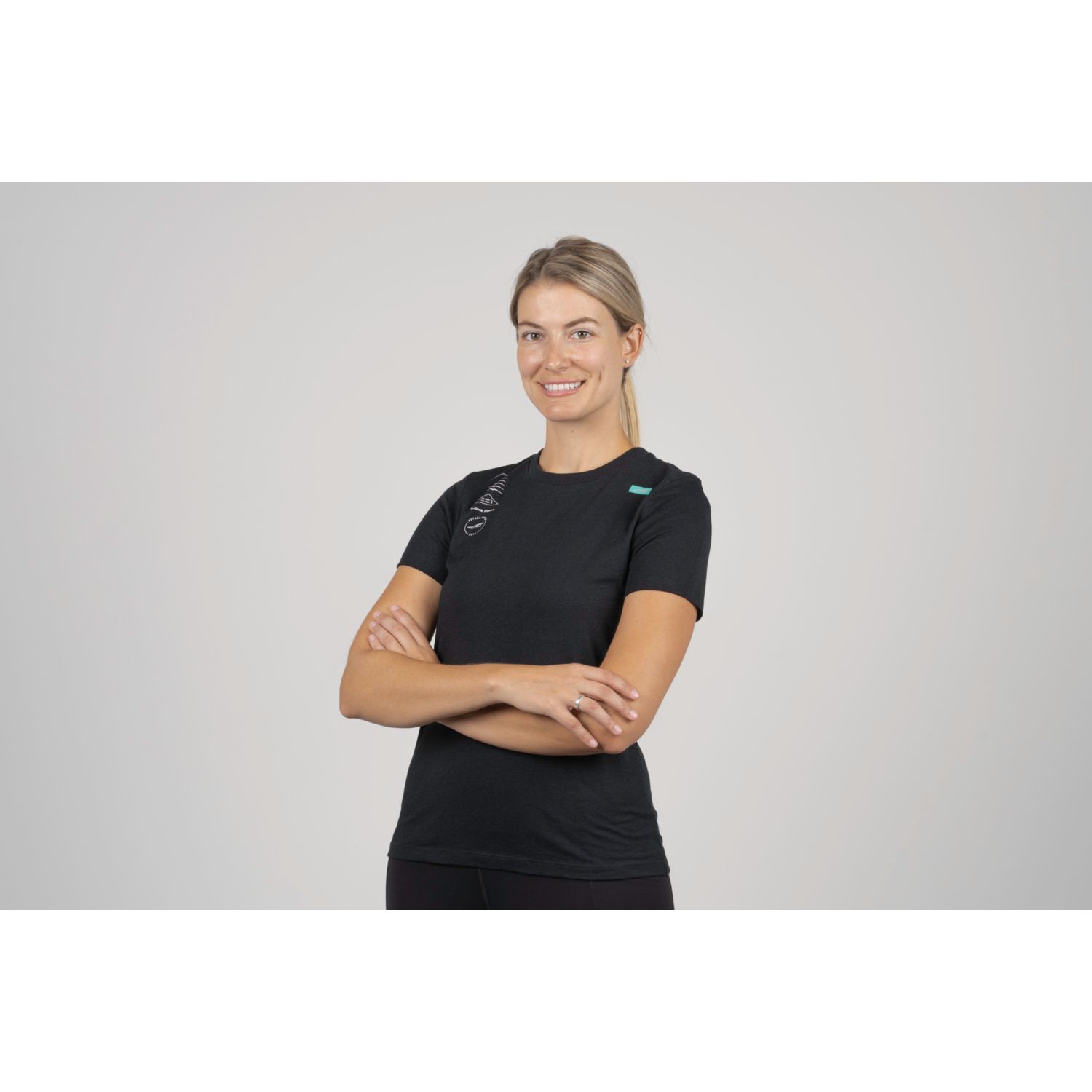 Altra Legend T-shirts Damen Schwarz | Schweiz-18692039