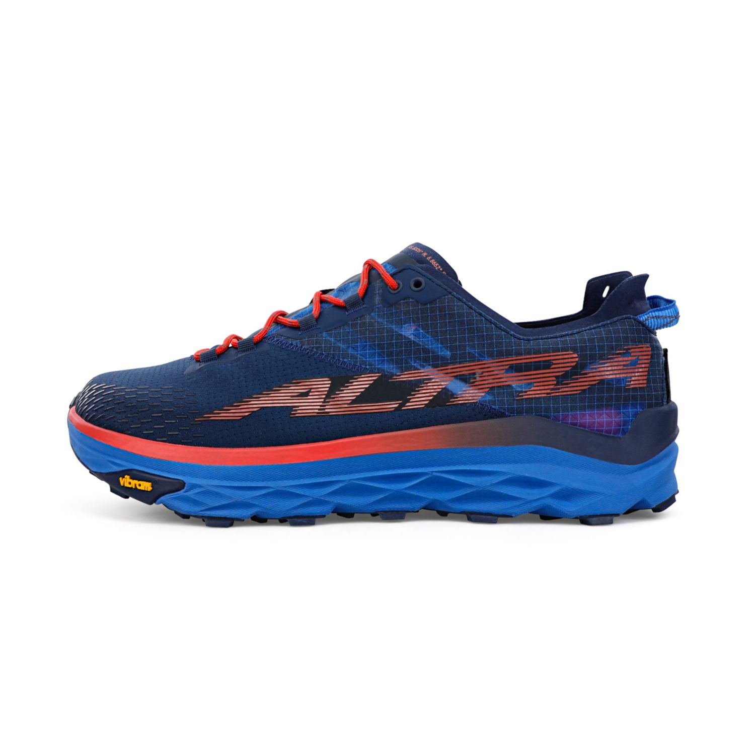 Altra Mont Blanc Trailrunning Schuhe Herren Blau Rot | Schweiz-10596239