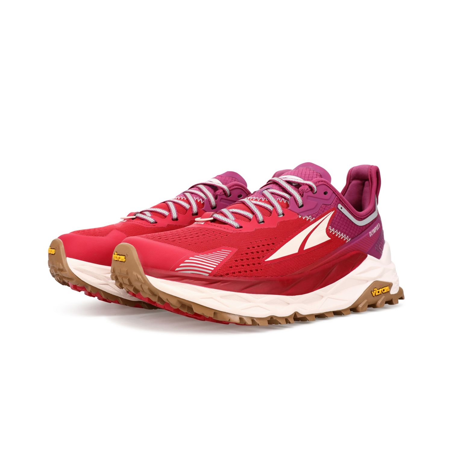 Altra Olympus 5 Trailrunning Schuhe Damen Rot Lila | Schweiz-32907469