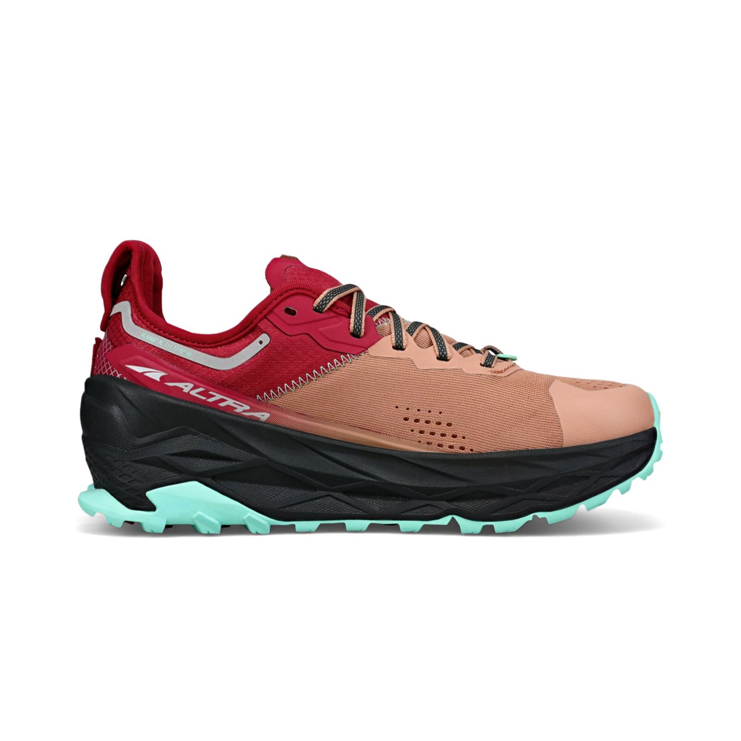 Altra Olympus 5 Trailrunning Schuhe Damen Braun Rot | Schweiz-46513879