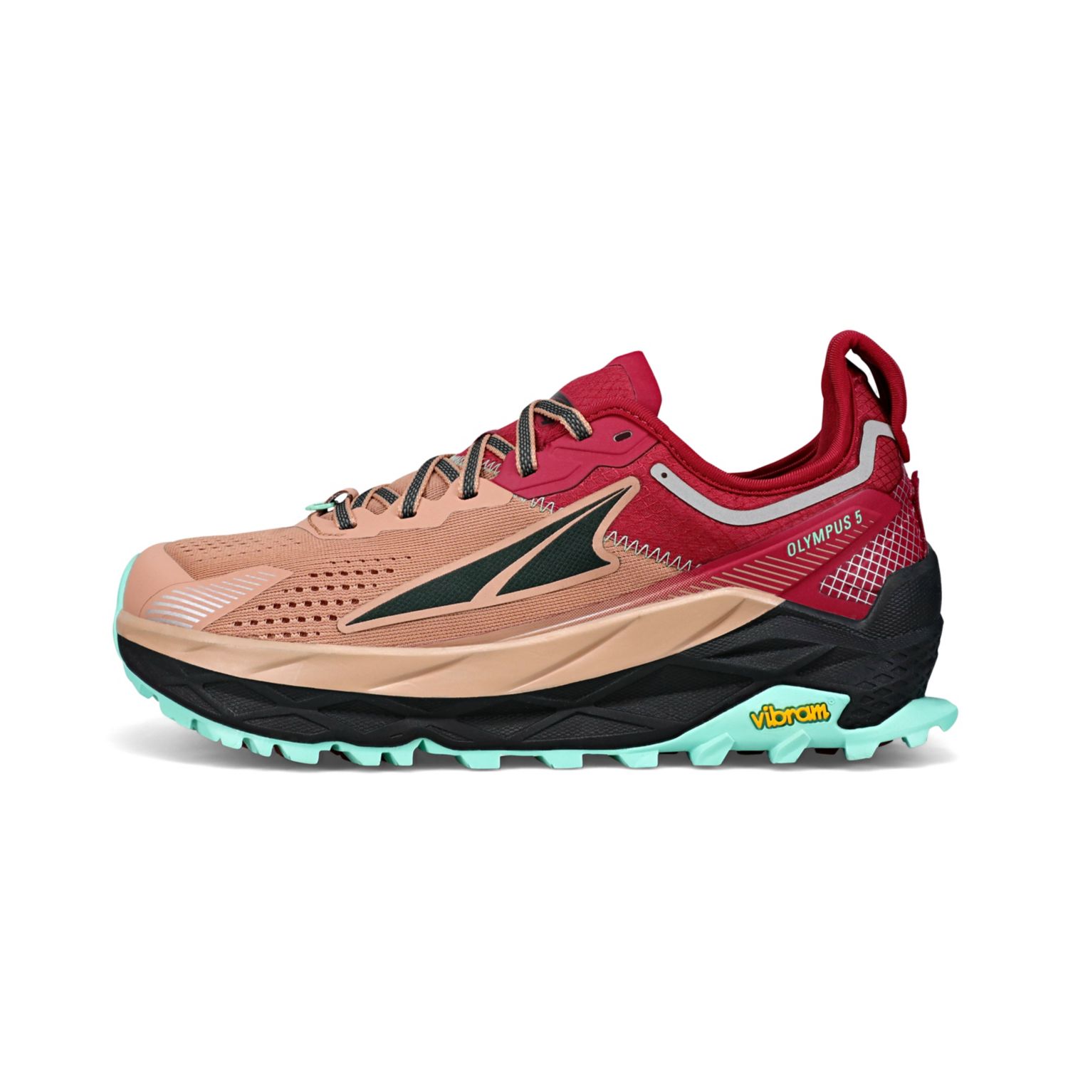 Altra Olympus 5 Trailrunning Schuhe Damen Braun Rot | Schweiz-46513879